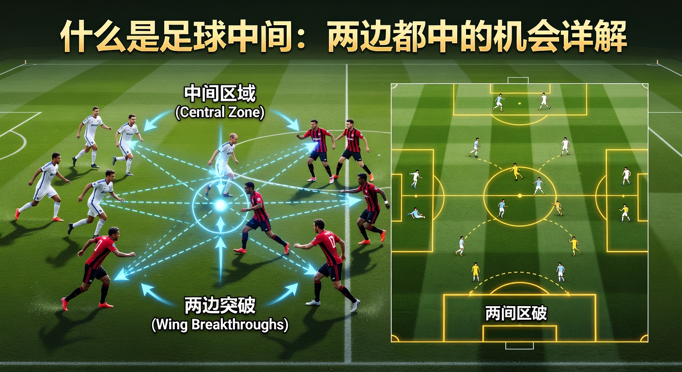 什么是足球中间：两边都中的机会详解