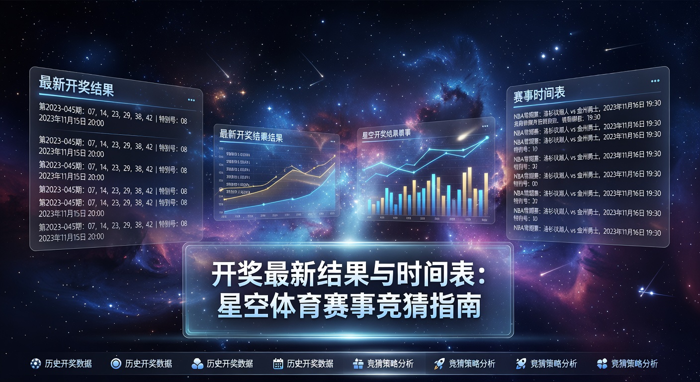 开奖最新结果 时间表 星空体育赛事分析