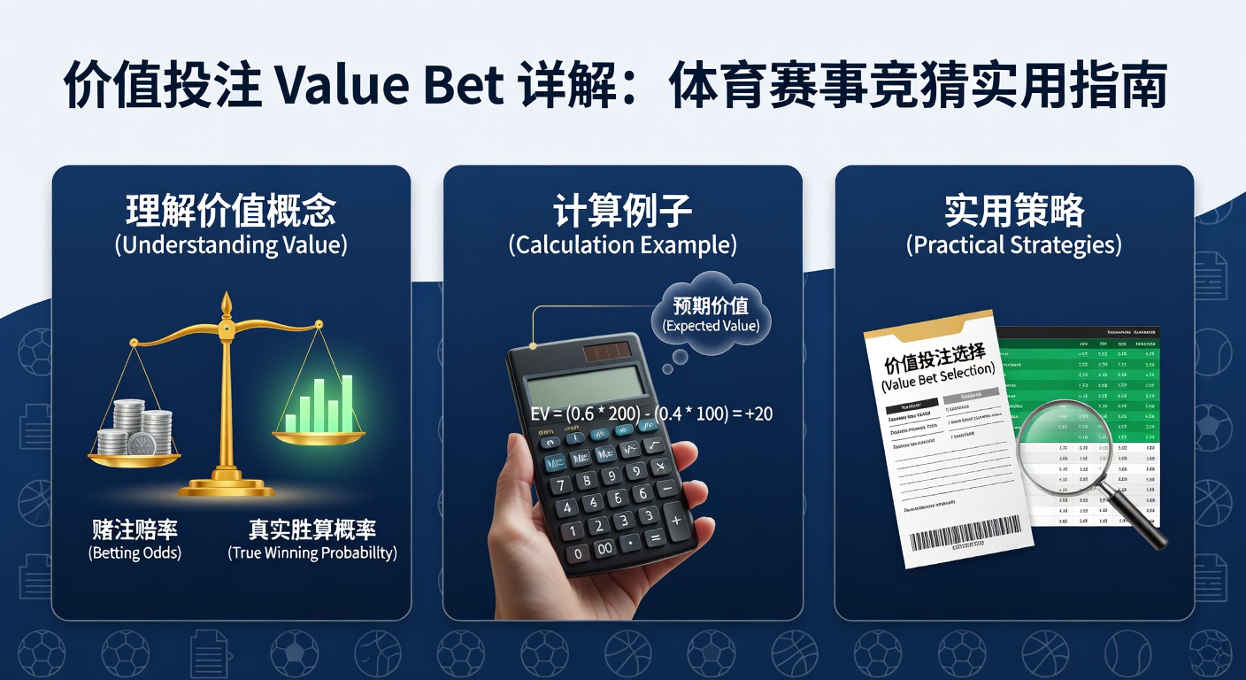 价值投注 value bet 详解：体育赛事分析实用策略